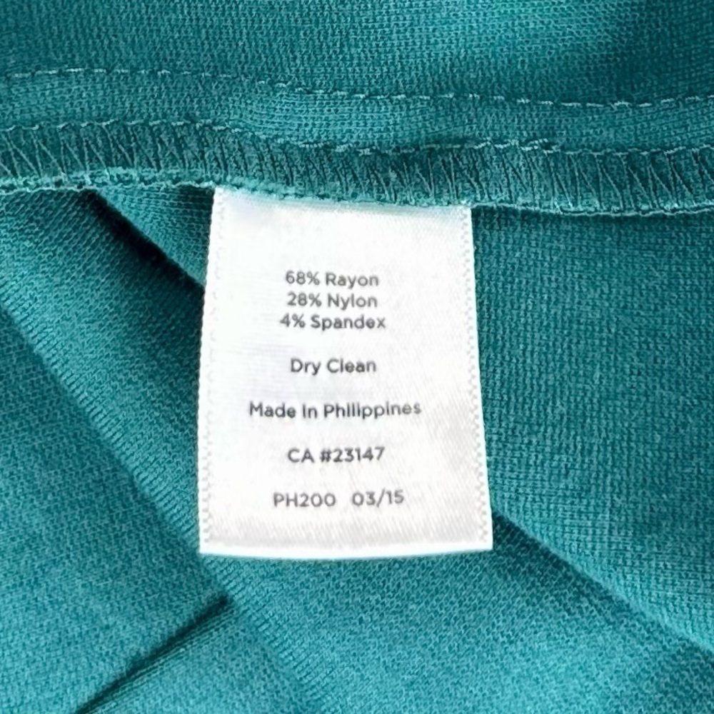 Talbots Scoop Neck Short Sleeve Shift Dress Plus Size 16WP - Picture 8 of 10